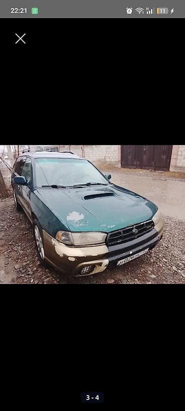 капот на одисей: Subaru Outback: 2000 г., 2 л, Автомат, Бензин, Универсал — 2