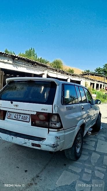 глаза авто: Ssangyong Musso: 1999 г., 2.9 л, Механика, Дизель, Внедорожник — 2
