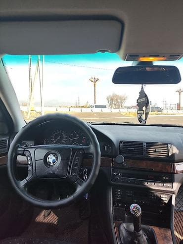 bmw рул: BMW 5 series: 2000 г., 2.5 л, Кол менен иштөөчү, Бензин, Седан — 7