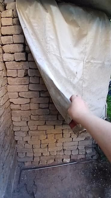 Саманный кирпич (кирпич сырцовый) для строительства и отделки. -