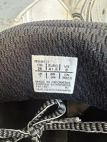 сапог талас: Мужские кроссовки, 41.5, Asics, Б/у, цвет - Серый — 4
