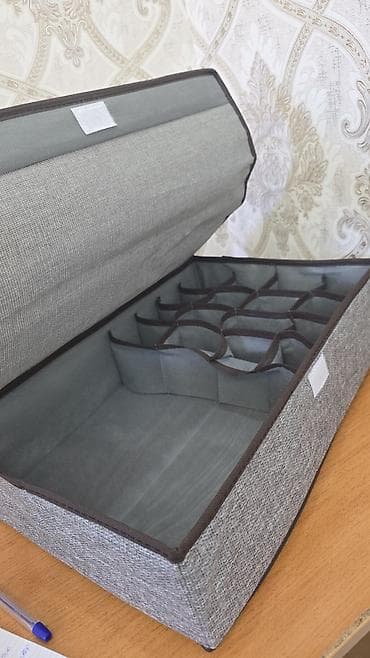 оптом кийим: Кийим үчүн органайзер, түсү - Боз — 2