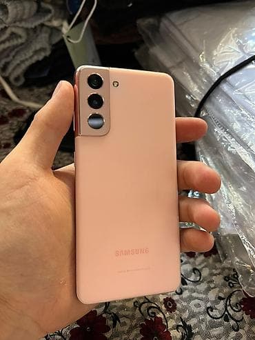 ремонт iphone бишкек: Samsung Galaxy S21 5G, Колдонулган, 256 ГБ, түсү - Кызгылт, 1 SIM — 1