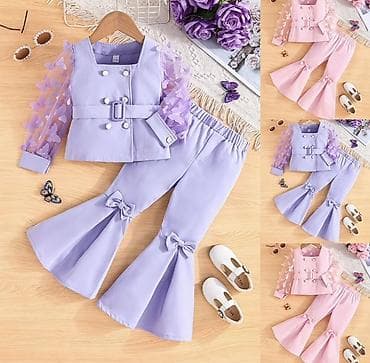 детский пижамы: Комплект, цвет - Серый — 4