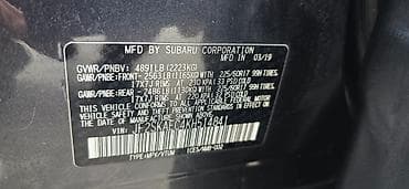 суба: Subaru Forester: 2019 г., 2.5 л, Автомат, Бензин, Кроссовер — 7