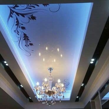 Натяжной потолок Глянцевое, Матовое, 3D потолки Гарантия