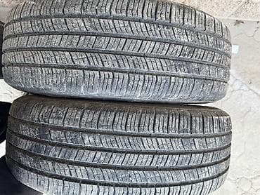 летнее: Шины 225 / 60 / R 18, Лето, Б/у, Пара, Hankook — 2