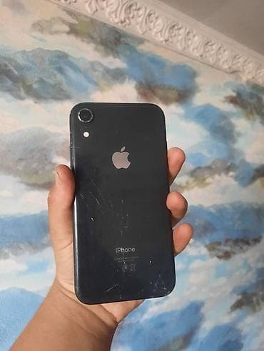 apple iphone x: IPhone Xr, Б/у, 64 ГБ, Черный, Чехол — 2