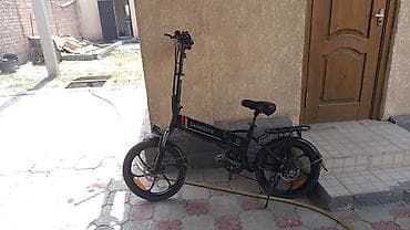 engine 11: Складной электровелосипед SAMEBIKE (черный) - Компактная складная — 3