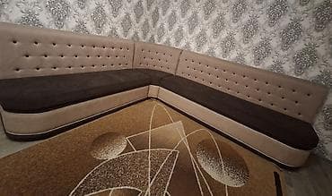 Кухонные принадлежности: Угловой диван, C подушками — 2