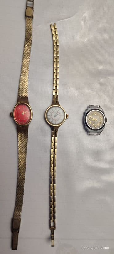 Продаю часы б/у наручные механические женские "Чайка". СССРя, те, что