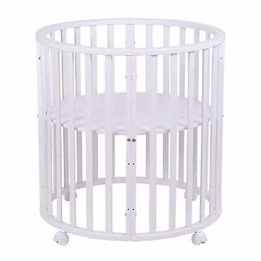 детская и подростковая одежда: Детская кровать трансформер, Другой тип, цвет - Белый — 6