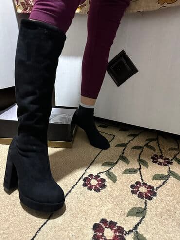 обувь ручной работы бишкек: Замшевые сапоги рр 37 новый ! Цена 700 — 1