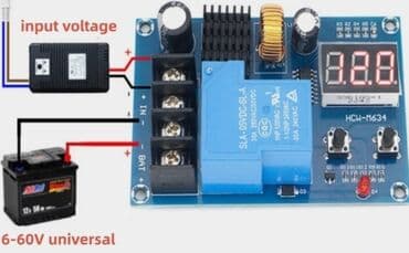 коммутаторы китай: XH-M604 фотомодуль цифровой выключатель полной зарядки с защитой от — 2