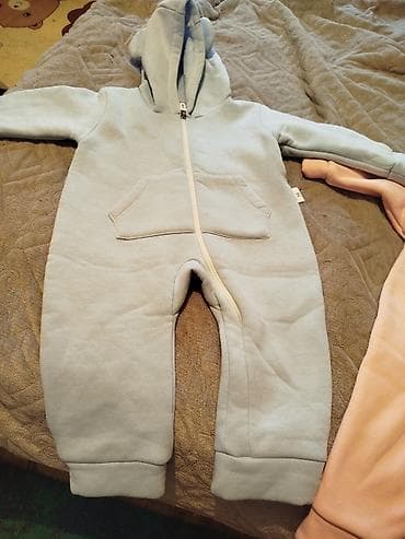 комбенизоны: Детские комбинезоны с капюшонами (несколько моделей) - Модель 1 — 2