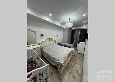 Квартиры: 2 комнаты, 70 м², Асанбай мкр Элитка, 3 этаж, Дизайнерский ремонт — 2