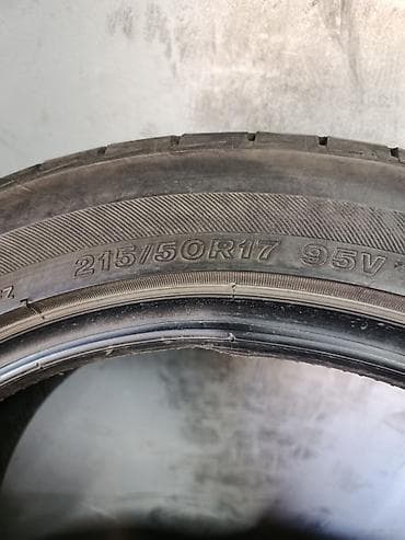 на 14: Шины 215 / 50 / R 17, Лето, Б/у, Комплект, Легковые, Япония, Bridgestone — 2