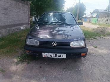 Транспорт: Volkswagen Golf: 1992 г., 1.8 л, Кол менен иштөөчү, Газ, Хетчбек — 2