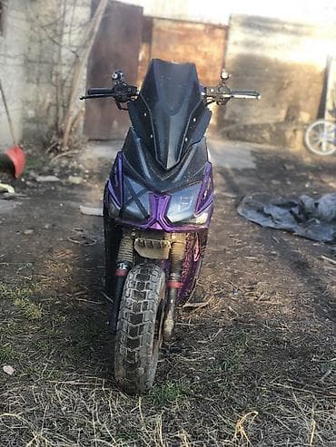 купить вариатор на скутер: Скутер Jet Moto (спортивный дизайн, фиолетово‑чёрный) - Двигатель — 3