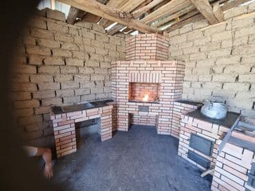 травертин работа: Уч очок мангал курабыз — 2