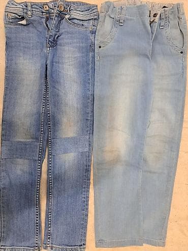 жынсы: Жынсылар жана шымдар, түсү - Көк, Колдонулган — 1