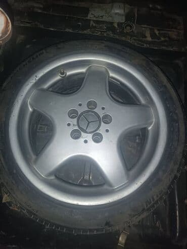 Диски R 17 AMG, Комплект, отверстий - 5, Б/у