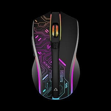 Игровая мышь с RGB‑подсветкой и беспроводная Foxbat 3 - Эргономичный