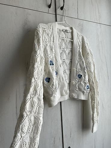 slim patch: Кардиган, Короткая модель, Осень-весна, Вязаная модель — 2