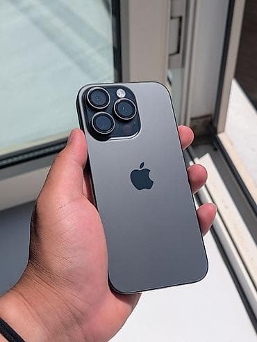 IPhone 16 Pro, Б/у, 256 ГБ, Черный, 100 % at lalafo.kg IPhone 16 Pro, Б/у, 256 ГБ, Черный, 100 %