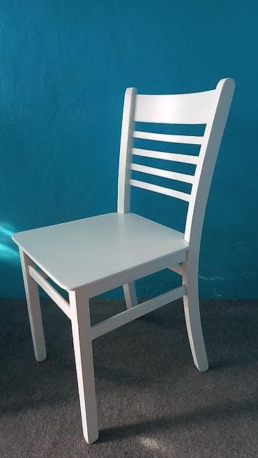 мебель цех: Стул для кухни, Новый, Дерево, цвет - Белый — 4
