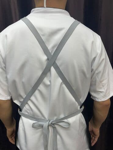 одежда оптом дордой: Белый поварской китель ткань туран дышный оптом и в розницу ✔️ — 4