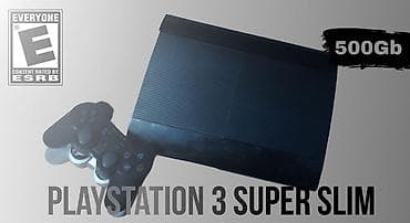 Xbox: Продается PS3 Super Slim 500GB, прошитая, с играми! Состояние — 1
