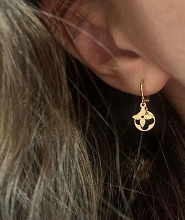 Сережки золото 585 1.14гр