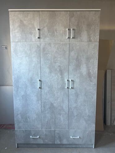 Буфеты: Шкаф для одежды, Новый, Прямой, ЛДСП — 1