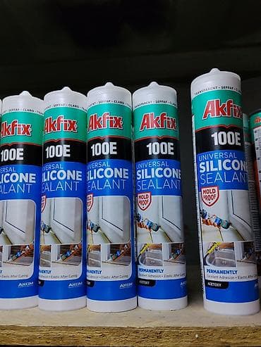 Akfix 100E Universal Silicone Sealant — универсальный силиконовый
