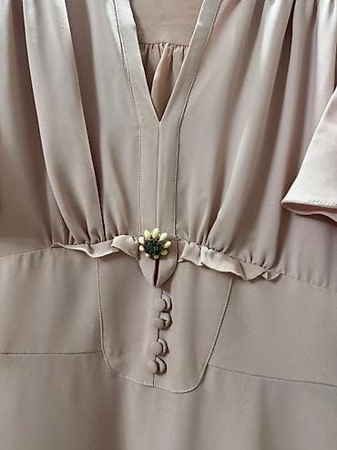 second hend: Вечернее платье, А-силуэт, Длинная модель, Без рукавов, Камни, S — 3