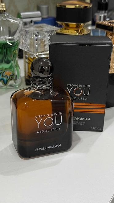 Emporio Armani Stronger With You Absolutely — мужская парфюмерная