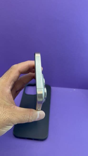 купить айфон 15 про макс бишкек: IPhone 15 Pro Max, Колдонулган, 512 ГБ, 90 % — 14