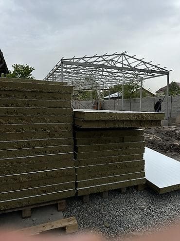 каменный вата: Сэндвич-панели с базальтовым утеплителем — это прочный, безопасный и — 3