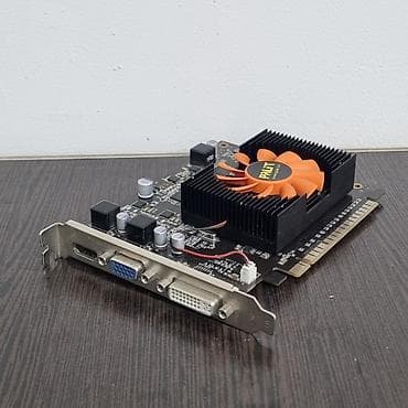старая видеокарта: Видеокарта для ПК, Новый, Palit, GeForce GT, До 2 ГБ — 1