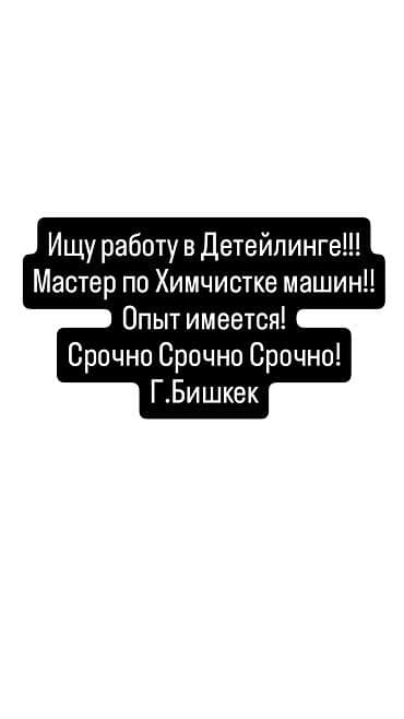 спорт брюки: Ищу работу в детейлинге. Мастер по химчистке автомобилей. Есть опыт — 1
