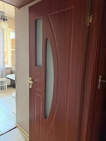 сткл: Двери для домов и квартир, Деревянная, Со стеклом, цвет - Коричневый — 4