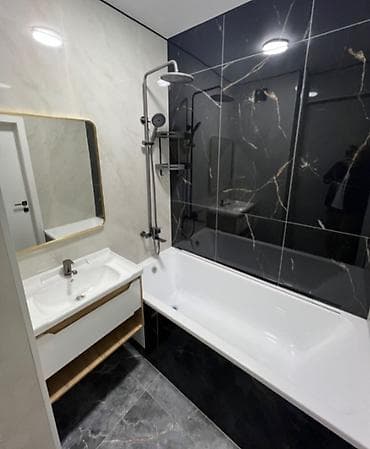 Батирлер: 1 бөлмө, 48 м², Элитка, Евроремонт — 9
