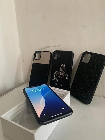 часы в бишкеке: IPhone 11, Б/у, 64 ГБ, Черный, Чехол, 82 % — 1