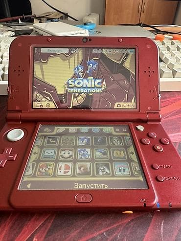 poco 2: New Nintendo 3DS XL, Metallic Red, родной кузов, экраны живые, на — 1