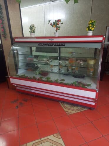 элитная посуда в бишкеке: Витрина холодильник 2 м. туркия Особенности и комплектация: - Корпус — 3