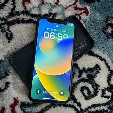 ai box: IPhone X, Б/у, 256 ГБ, Черный, Чехол — 3