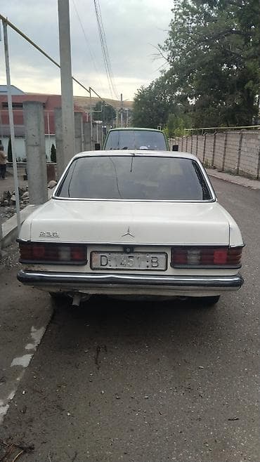 Mercedes-Benz W123: 1982 г., 2.3 л, Кол менен иштөөчү, Бензин, Седан — 1