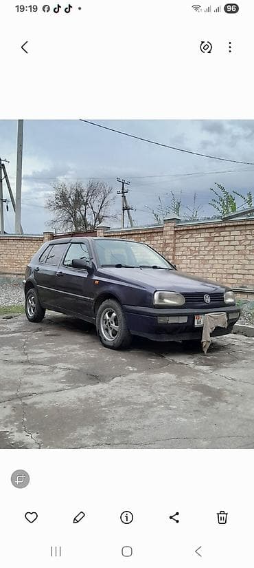 golf гольф: Volkswagen Golf: 1993 г., 1.8 л, Хэтчбэк — 1