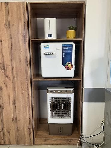 Ремонт и строительство: Мини-холодильник Midea + компактный воздушный охладитель — 1